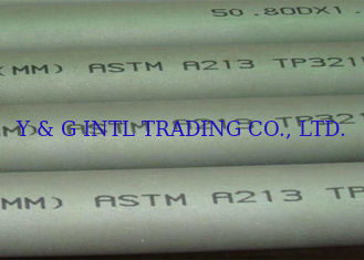 Havacılık ve Uzay Endüstrisi için Dikişsiz / Kaynaklı Paslanmaz Çelik Boru ASTM A312 TP321