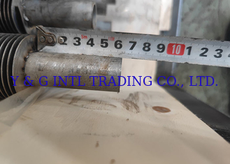Yuvarlak Fined Tube Paslanmaz Çelik Beveled Son 12.7mm/15.88mm