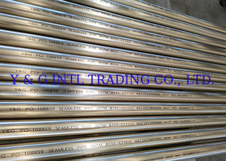 ASTM B75 Standart Bakır Alaşımlı Boru Soğuk Dolaştırılmış Özel