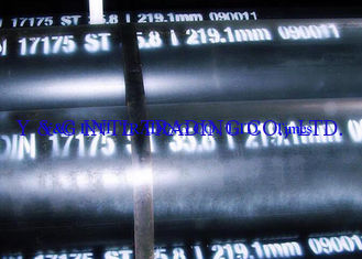 Hassas Dikişsiz Çelik Boru / Karbon Çelik Dikişsiz Boru DIN 17175 St35.8 St45.8