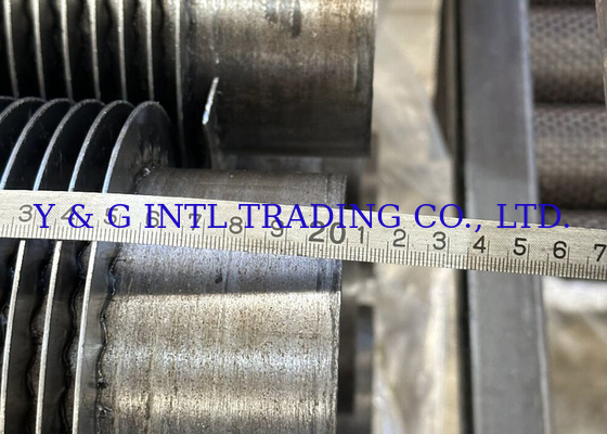 Stainless Steel Fined Tube Black and Stud Dia 12.7mm Yüksek Sıcaklık için