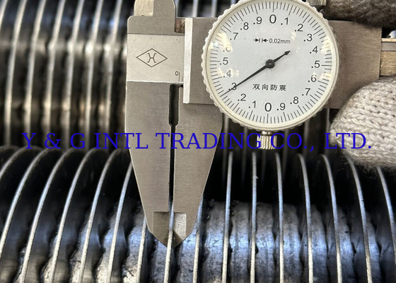 Stainless Steel Fined Tube Black and Stud Dia 12.7mm Yüksek Sıcaklık için