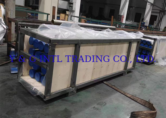 Yuvarlak Fined Tube Paslanmaz Çelik Beveled Son 12.7mm/15.88mm
