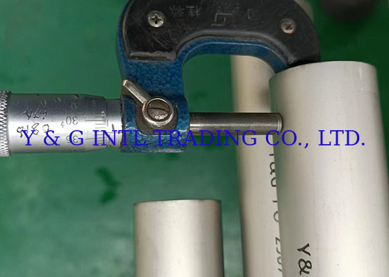 Wisent076 ASTM B338 Yüzeyi cilalı yuvarlak alaşımlı tüp titanyum