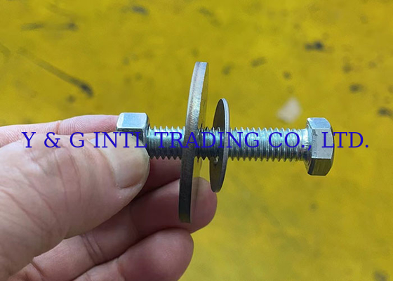 Kapsamlı iplik özellikleri için 10.9 Sınıf Hex Bolt Bağlayıcılar