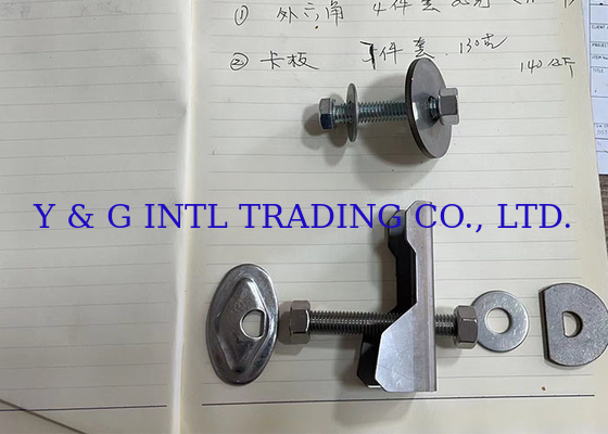 Korozyona dayanıklı Metrik Bolt Bağlayıcıları ISO Standart Renk Özellikleri Kullanılabilir