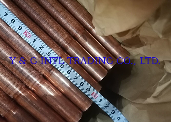 Paslanmaz Çelik Fin Tube Fin 0.3mm - 1mm Endüstriyel Isı Değiştirme için