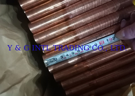 Paslanmaz Çelik Fin Tube Fin 0.3mm - 1mm Endüstriyel Isı Değiştirme için