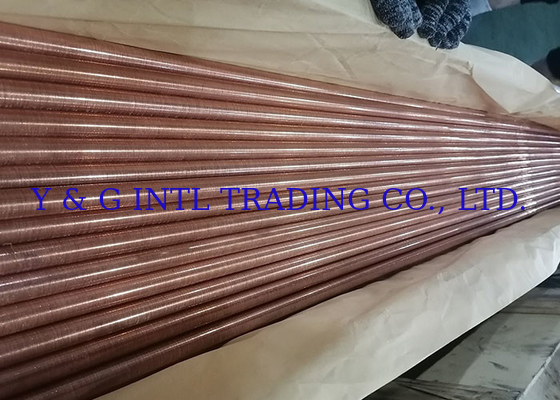 Paslanmaz Çelik Fin Tube Fin 0.3mm - 1mm Endüstriyel Isı Değiştirme için