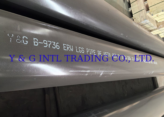 ASTM Standart Karbon Çelik Boru Uzunluğu Özelleştirilmiş Beveled Sonu
