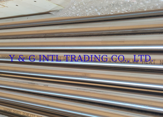 ASTM B165 HASTELLOY B-3 Nikel Alaşımı Dikişsiz Tüp 100% Eddy Current